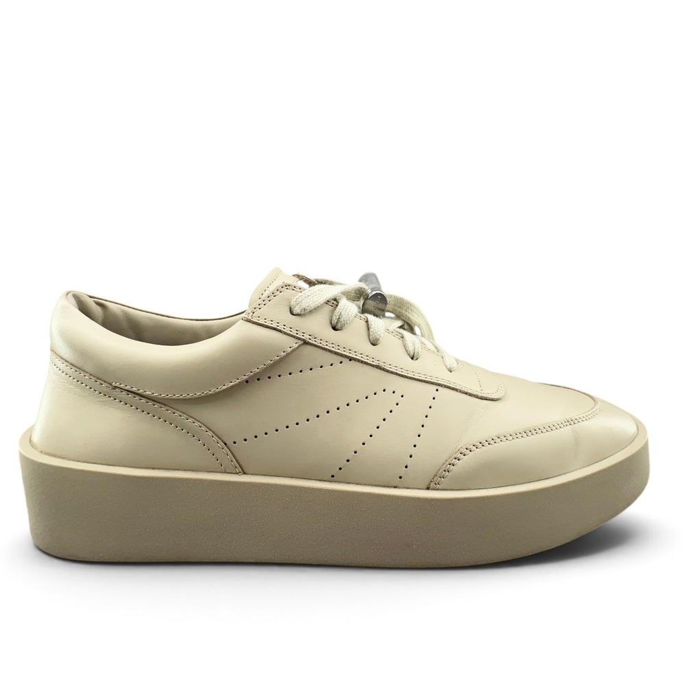 Fear of God 7th Vintage Tennis Sneaker Sz 41 Mens 9 Womens 11 Cream AUTHENTIC